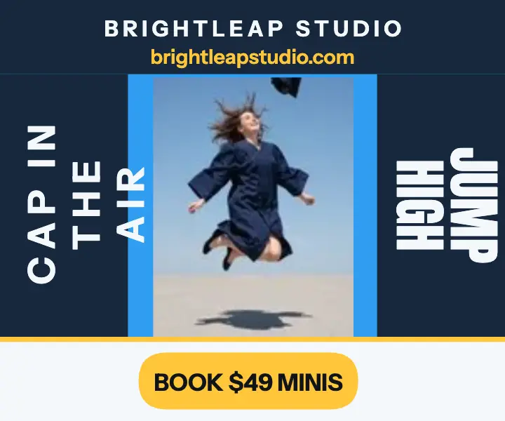 Brightleap grad jump portrait ad template
