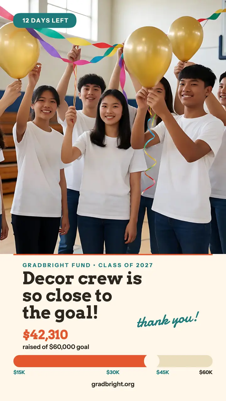 Gradbright decor crew goal story template