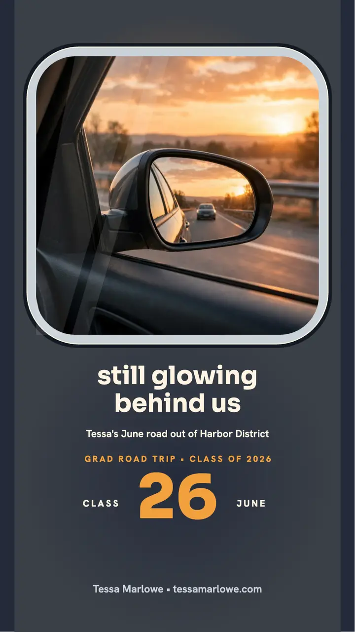 Tessa Marlowe graduation road mirror story template