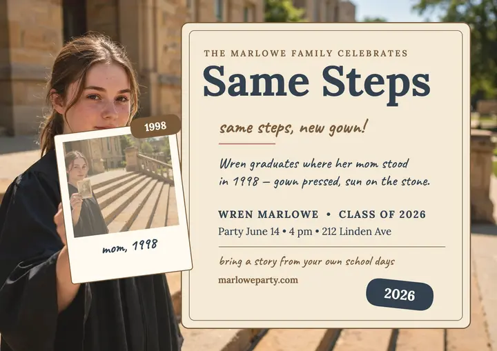 Same steps graduation certificate, Marlowe: graduation certificate template