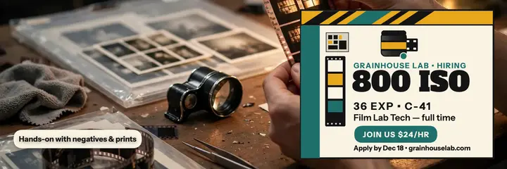 Grainhouse Lab film tech hiring header template