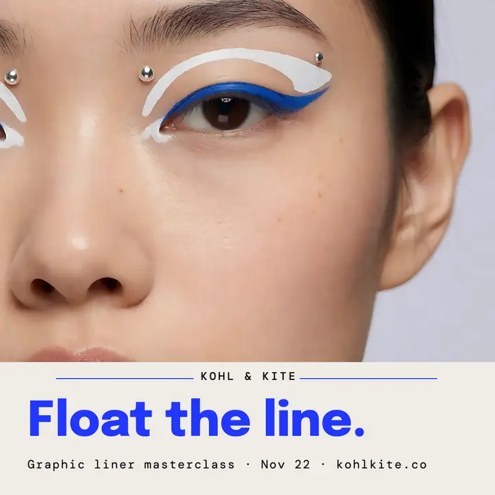Kohl & Kite graphic liner masterclass post template