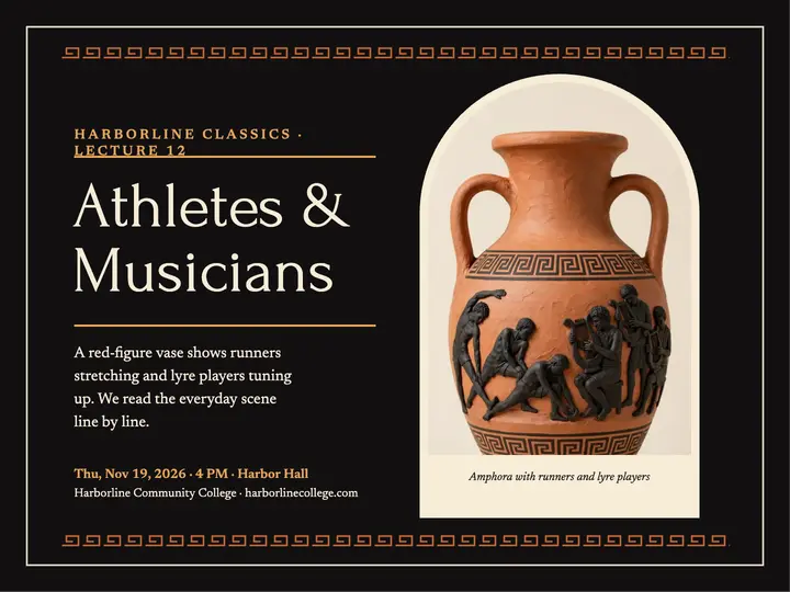 Harborline Greek vase classics slide template