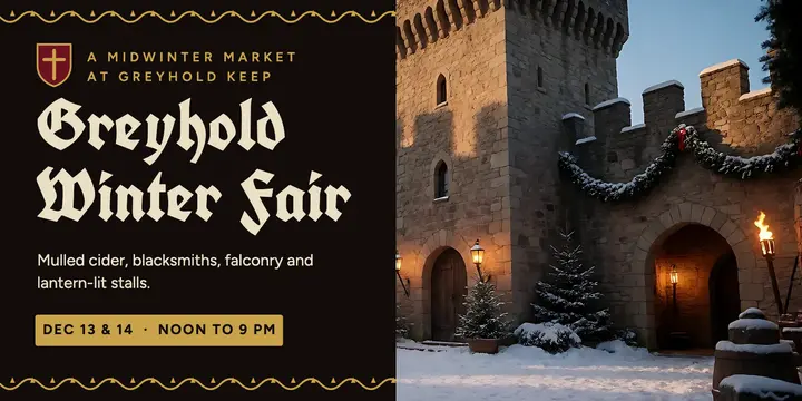 Greyhold winter fair X post, future medieval template