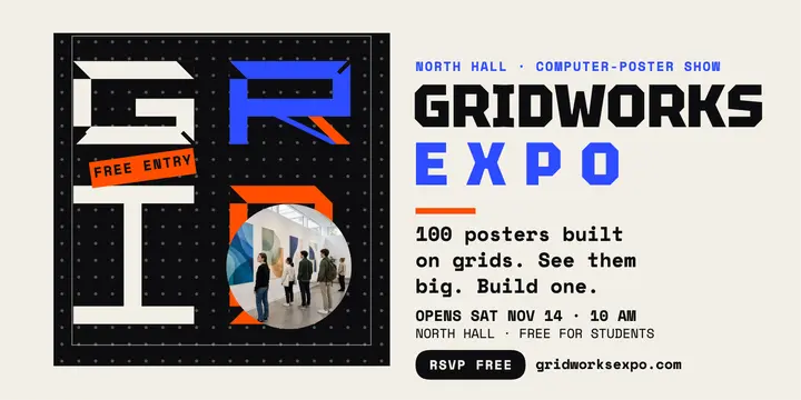 Gridworks Expo poster show post template