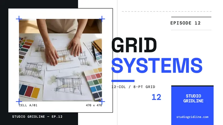 Studio Gridline grid systems thumb template