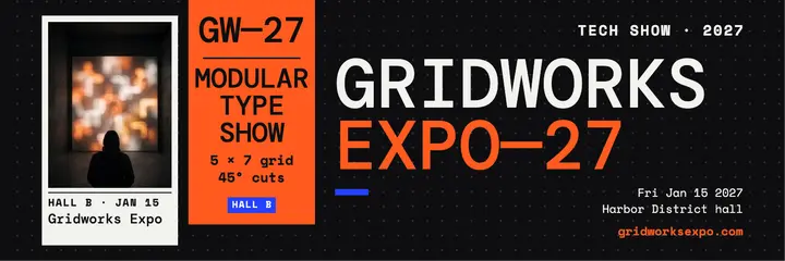 Gridworks Expo tech show header template