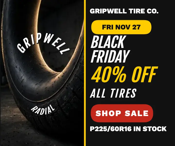 Gripwell Black Friday tire ad template