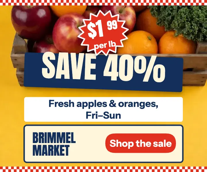 Brimmel Market Black Friday produce sale ad template