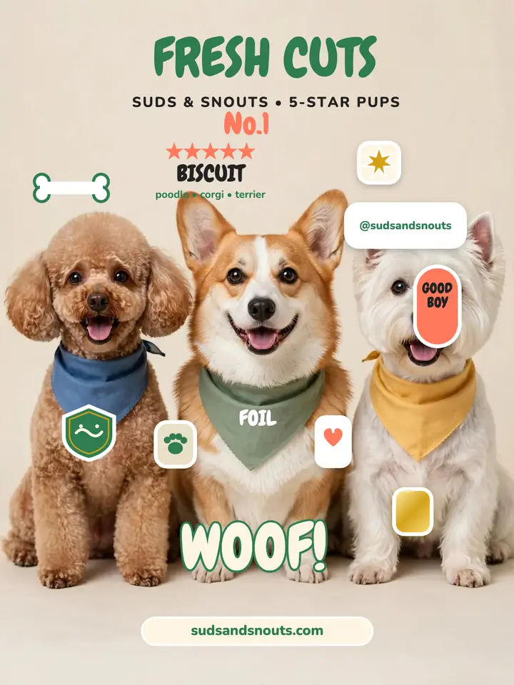 Suds and Snouts sticker album reviews post template