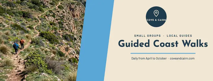 Guided coast walks Facebook cover template