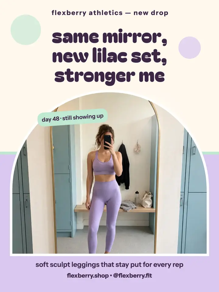 Flexberry mirror check portrait: gym mirror selfie template