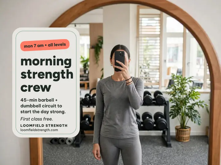 Loomfield morning strength mirror slide template