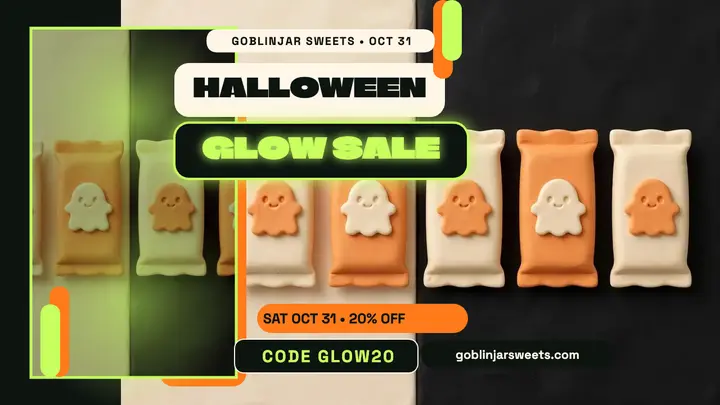 Goblinjar Halloween glow sale thumbnail template