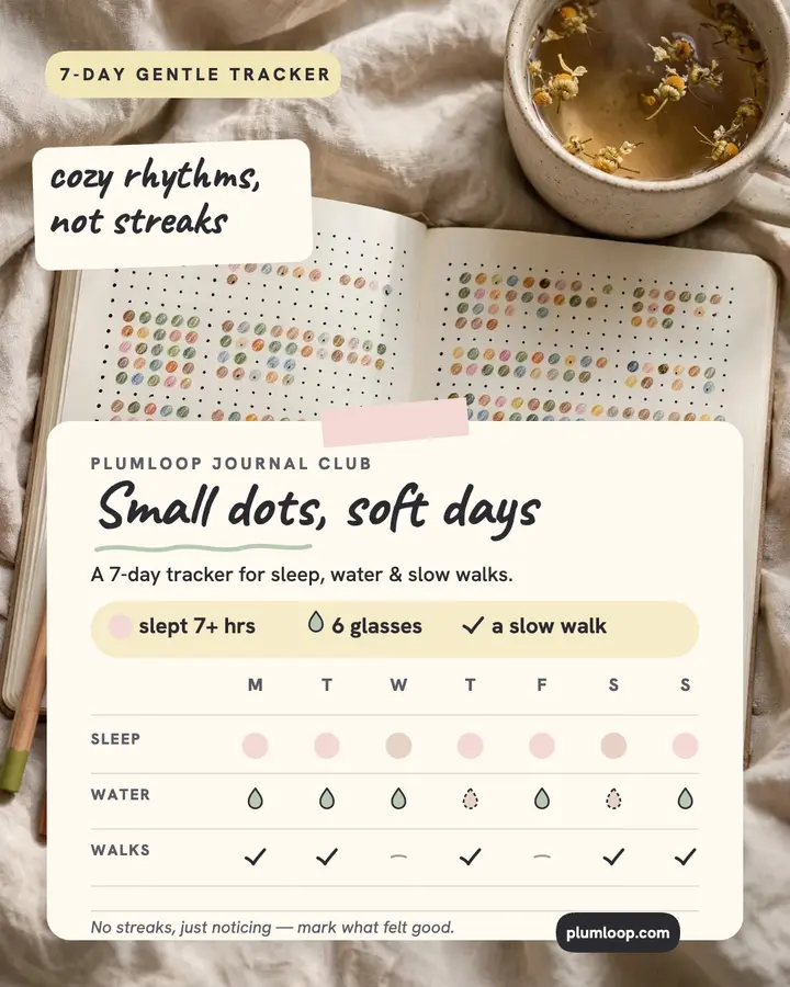 Plumloop gentle habit tracker post template