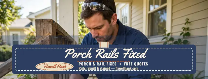 Fixwell Hank porch repair cover template