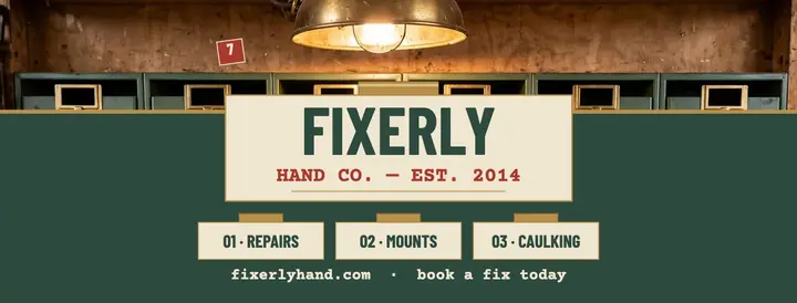 Fixerly handyman drawer wall cover template