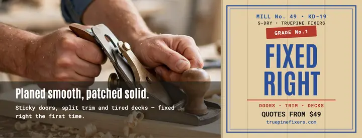 Truepine Fixers pine repair cover template