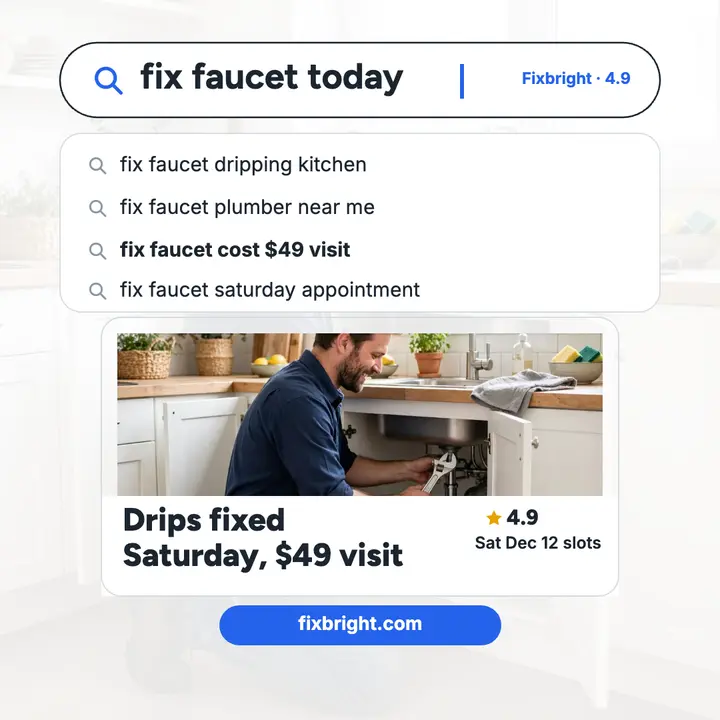 Fixbright faucet fix search post template