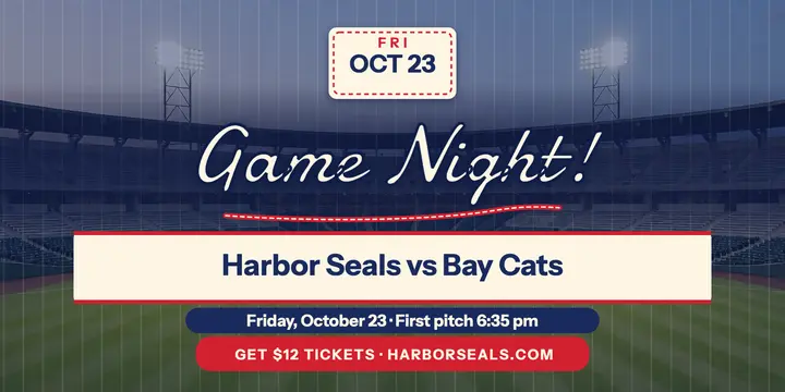 Harbor Seals game night post template