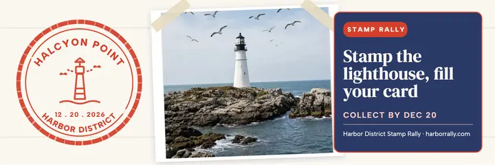 Harbor District stamp rally header template