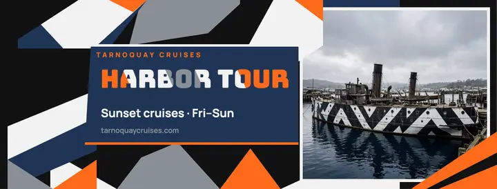 Tarnoquay harbor tour dazzle camouflage cover template