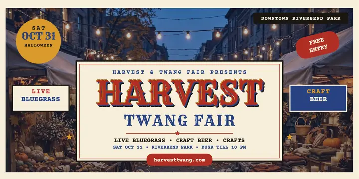 Harvest and Twang Fair chromatic post template
