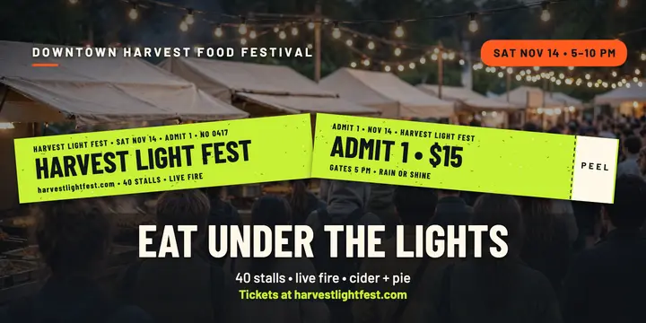 Harvest Light Fest wristband post template