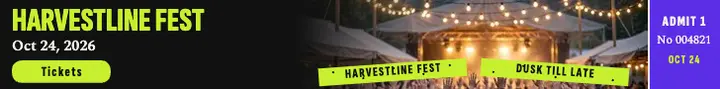 Harvestline Fest wristband leaderboard template