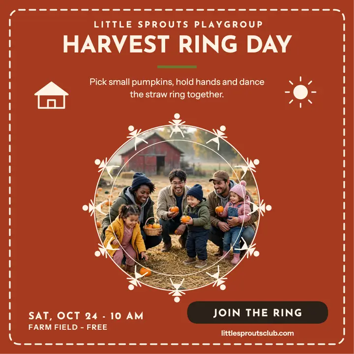 Harvest Ring Day playgroup post template