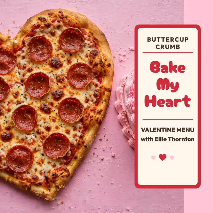 Bake My Heart bakery podcast cover: bakery podcast cover template