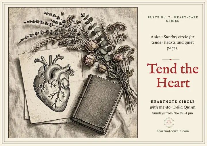 Heartnote Circle heart-care certificate template