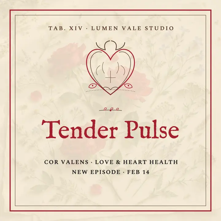 Tender Pulse valentine wellness cover template