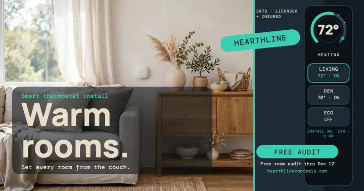 Hearthline smart thermostat install post template