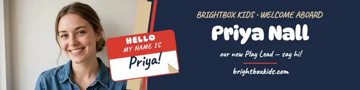 Brightbox welcome Priya sticker banner template