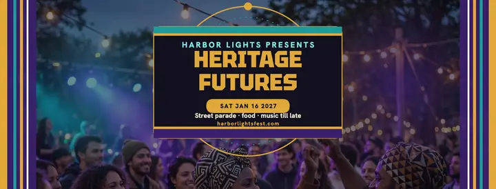 Harbor Lights Futures Fest heritage cover template