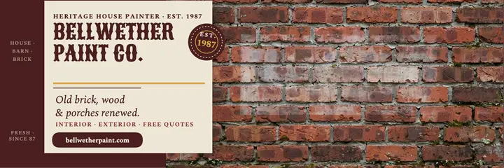 Bellwether heritage painter brick header template