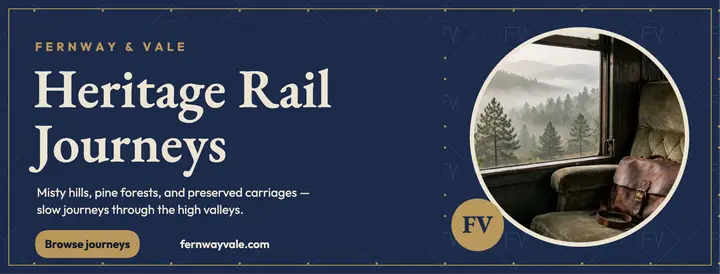 Fernway and Vale heritage rail cover template