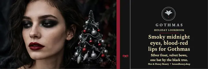 Hex and Honey Gothmas eye look header template