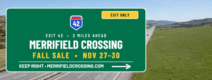 Merrifield Crossing fall sale highway cover template