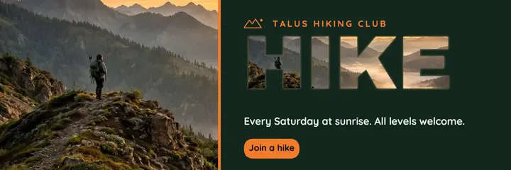 Hiking club X header template