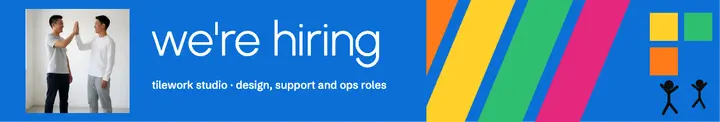 Tilework studio we're hiring LinkedIn cover: we are hiring linkedin cover template