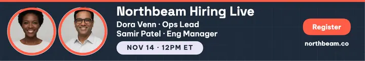 Northbeam Hiring Live LinkedIn cover template