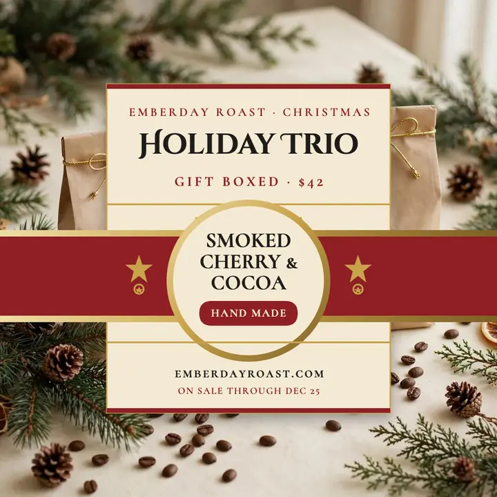 Emberday Roast holiday trio post template