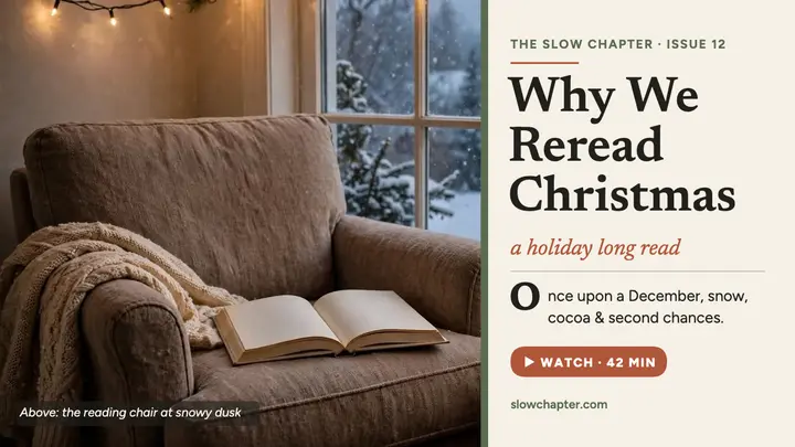 Slow Chapter holiday essay thumbnail template