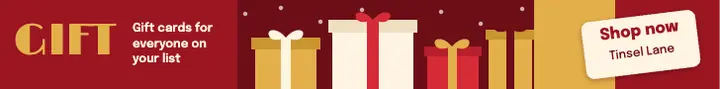 Holiday gift cards leaderboard template