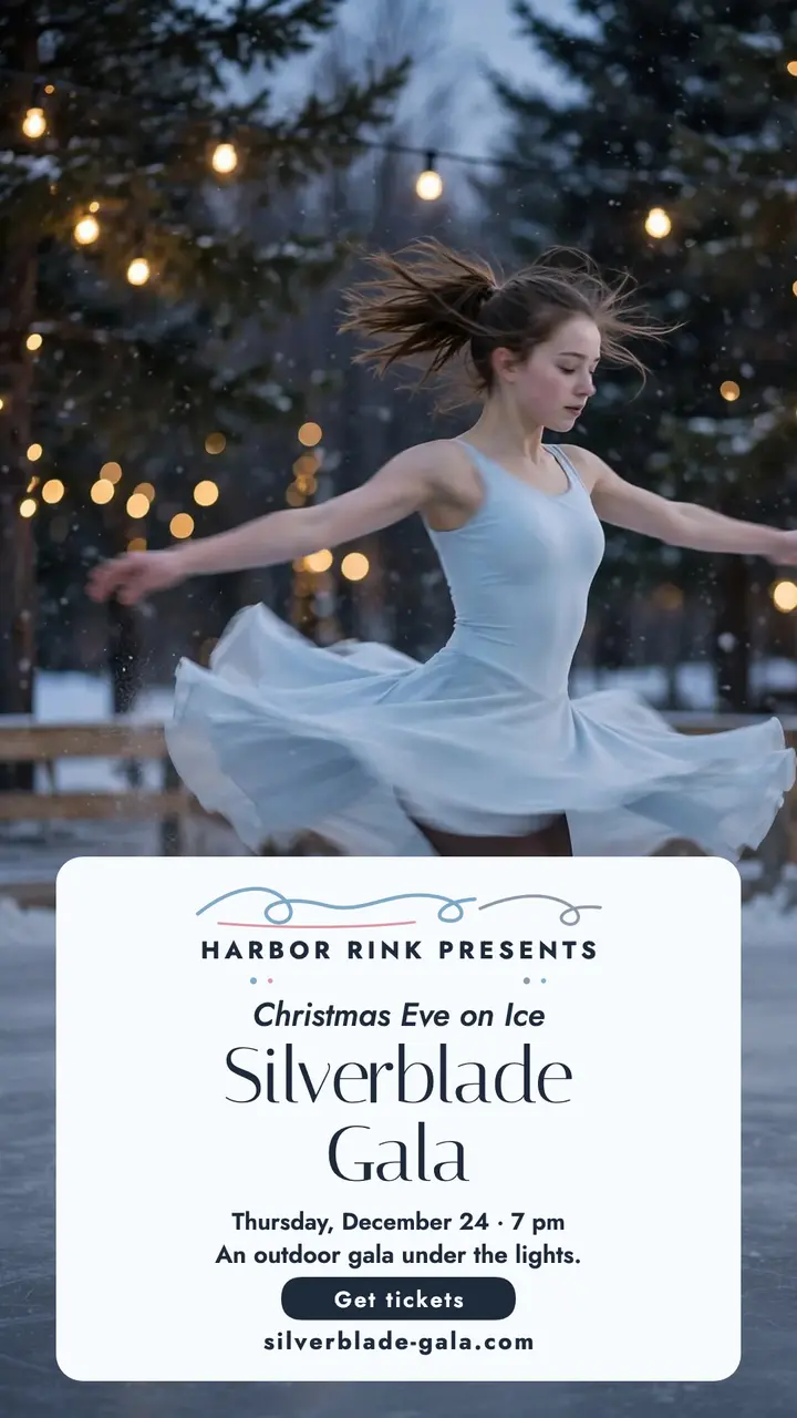 Silverblade holiday gala story template