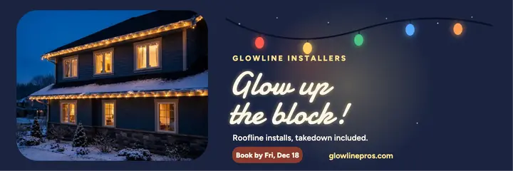 Glowline holiday lights wire header template