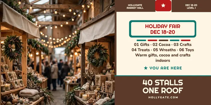 Hollygate holiday market directory post template