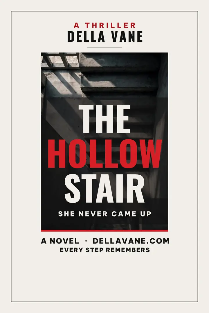 Hollow stair thriller poster template